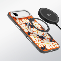 Чехол с MagSafe оранжевого цвета для iPhone Air, Dux Ducis, серия Moro Series Magnetic Case