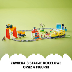 LEGO DUPLO Town - Большой интерактивный городской поезд 10428