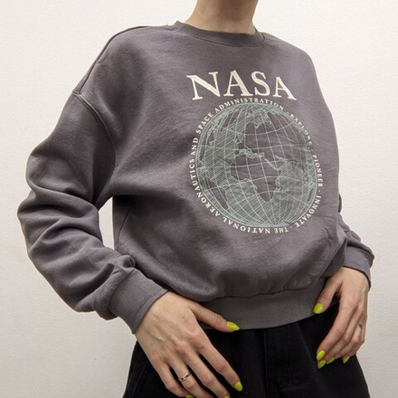 Укороченный свитшот H&M (M)