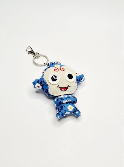 Мягкий брелок "Инопланетянин", цвет зеленый