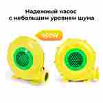 Батут для дачи с бассейном "Малыш" 3,1*2,8*2,1 м