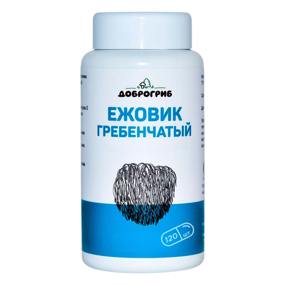 Ежовик гребенчатый в капсулах