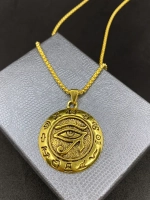 Египетский магический кулон оберег амулет Глаз Гора на цепи