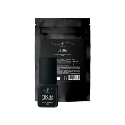 Клей прозрачный LED lashfeya Tecna UV 4 мл (1 сек)