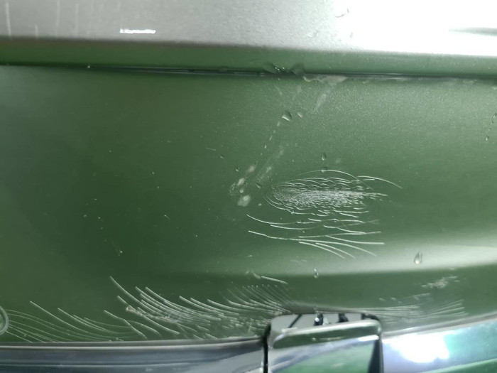 Юбка заднего бампера Mercedes GLE C167 (19-23) AMG