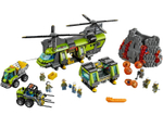 LEGO City: Тяжёлый транспортный вертолёт Вулкан 60125 — Volcano Heavy-Lift Helicopter — Лего Сити Город