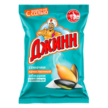 Семечки Джинн с солью 100 гр