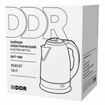 Чайник 1,8 литра, 1500 Вт, ЛУЧШАЯ ЦЕНА, закрытый элемент, нержавеющая сталь, DDR DKT-188, 456982
