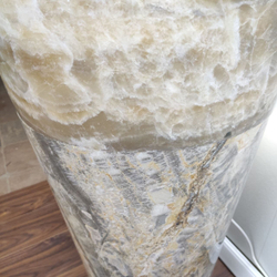 Раковина напольная из оникса Grey ON-01365 (45*45*90 см)