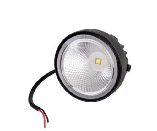 Фара светодиодная OFF ROAD 98*98*75мм круглая 12V/30V 20W 6000К Skyway 1 диод Ближний