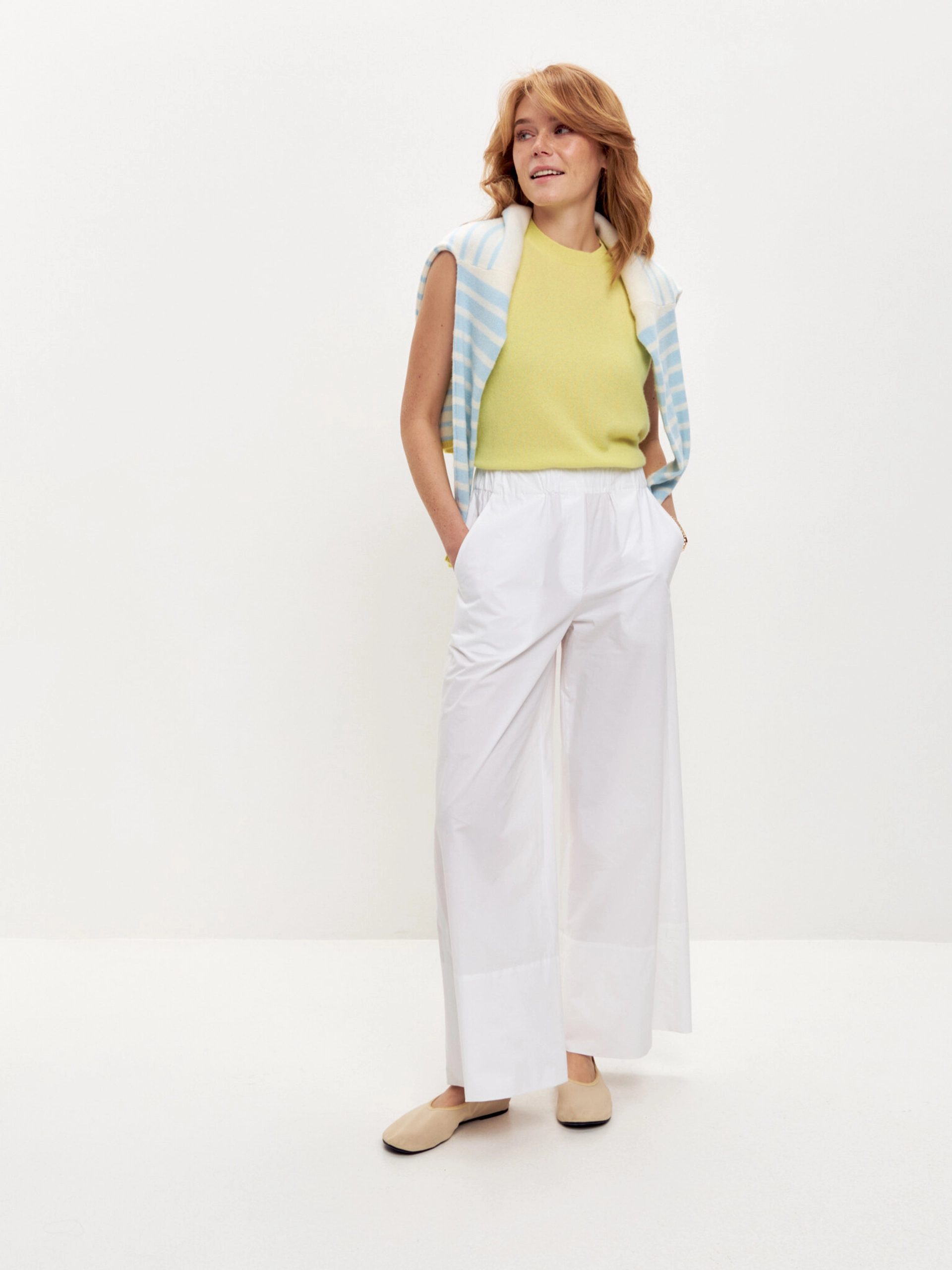 Брюки из хлопка