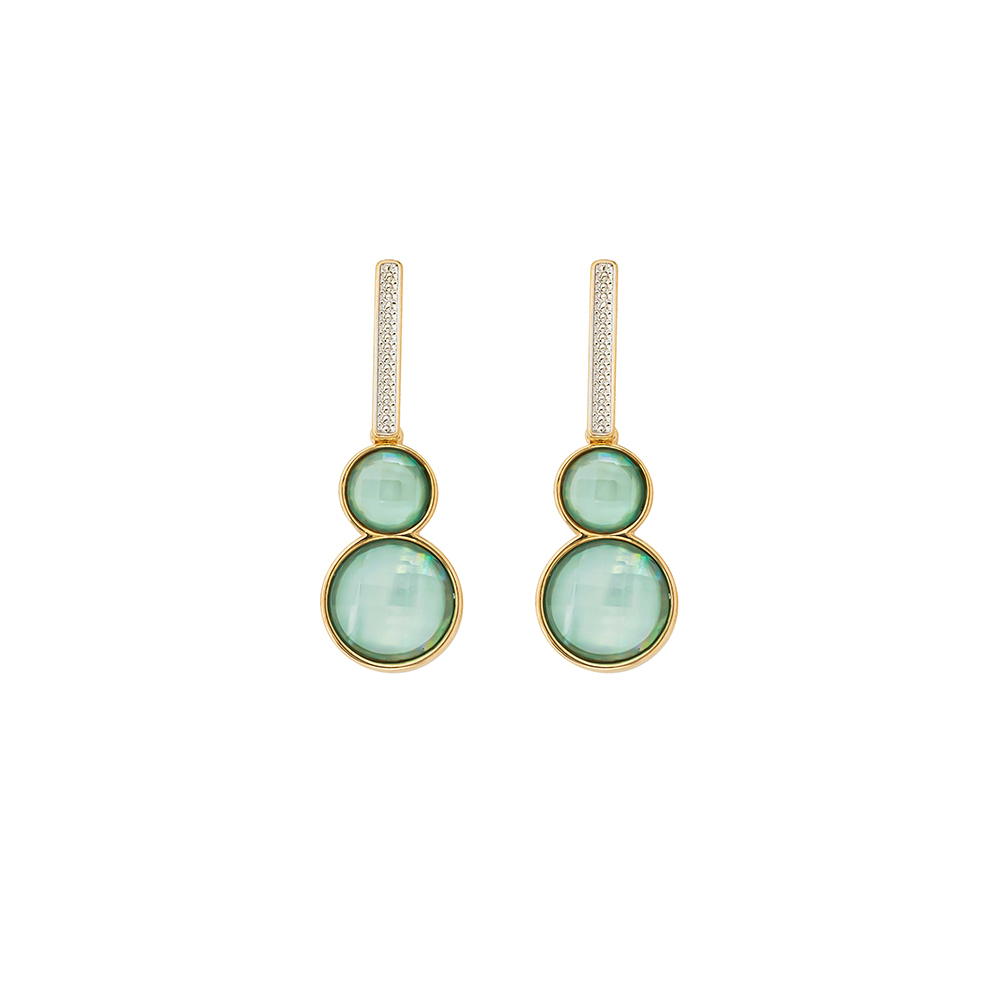 Серьги Possebon Madre Azul A9663.20 BL/G