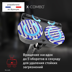 Беспроводной пылесос Tefal X-Combo GF3039WO