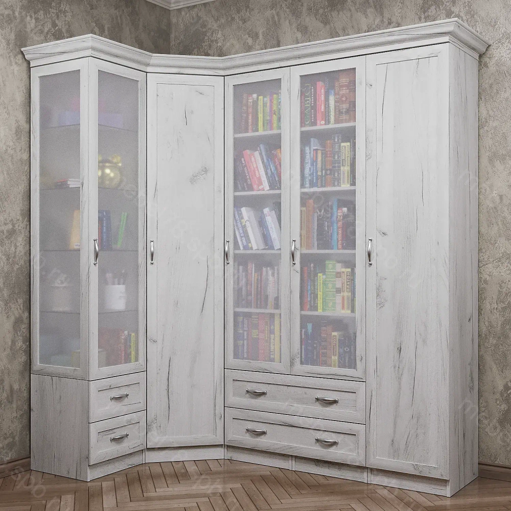 Шкаф угловой №15