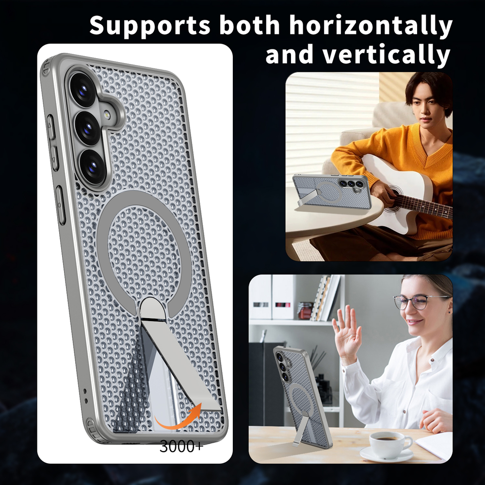 Прозрачный чехол Mesh Pro Magnetic Case для Samsung Galaxy S26