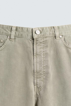 ZARA ДЖИНСЫ BAGGY FIT, ХАКИ