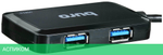 USB-хаб Buro BU-HUB4-U3.0-S черный
