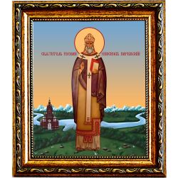 Герман Парижский святитель. Икона на холсте.