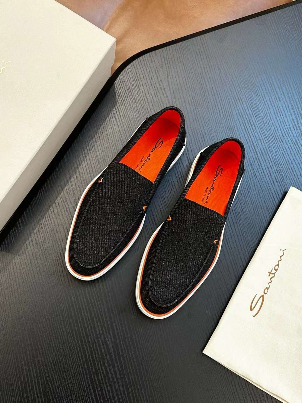 Лоферы Santoni