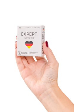 Презервативы EXPERT Invisible Germany 3 шт. (ультратонкие)