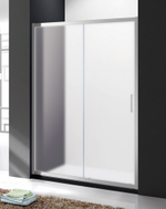 Душевая дверь Cezares MOLVENO-BF-1-130-P-Cr, 130х195, профиль хром, стекло Punto матовое