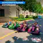 Детский электромобиль для проката «Гоночный вихрь» одноместный, усиленная рама