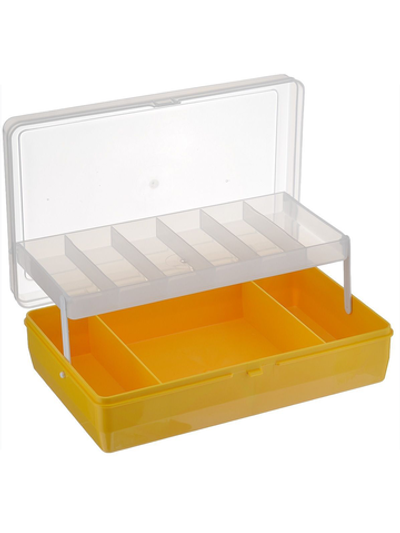 Ящик оранжевый двухъярусный №04