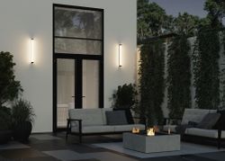 Уличный настенный светодиодный светильник Maytoni Rounge O482WL-L16B3K