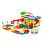 Паркинг 3-уровневый "Гараж №1" с дорогой, коробка (Полесье)