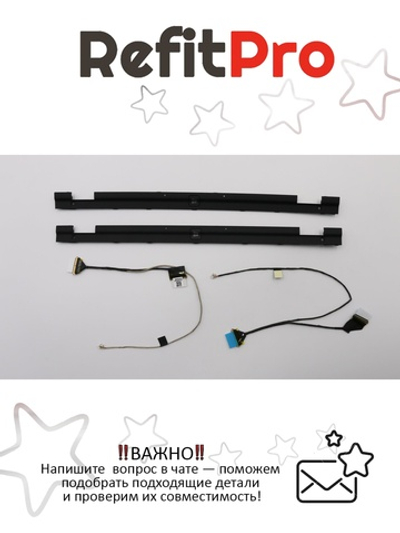 Рамка матрицы для ноутбука Lenovo Yoga 2-11, чёрная, с кабелем матрицы (5B30G18651), оригинал