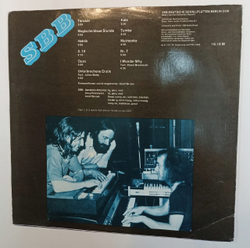 Винтажная виниловая пластинка SBB SBB (GDR 1978)