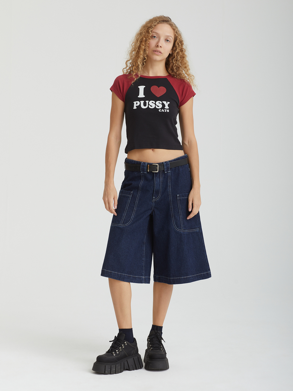 Женская Футболка Pussycats Raglan Baby