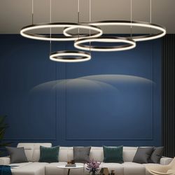 Подвесная Люстра Cruise Black Lux D40+60+80+100+120 By Imperiumloft