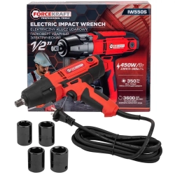Гайковерт ударный электрический 1/2''450Вт FORCEKRAFT FK-IW550S