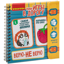 Игры в дорогу "ВЕРЮ НЕ ВЕРЮ"