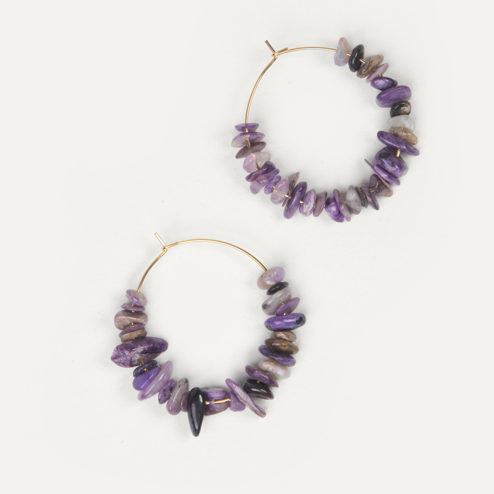 Серьги Crumble