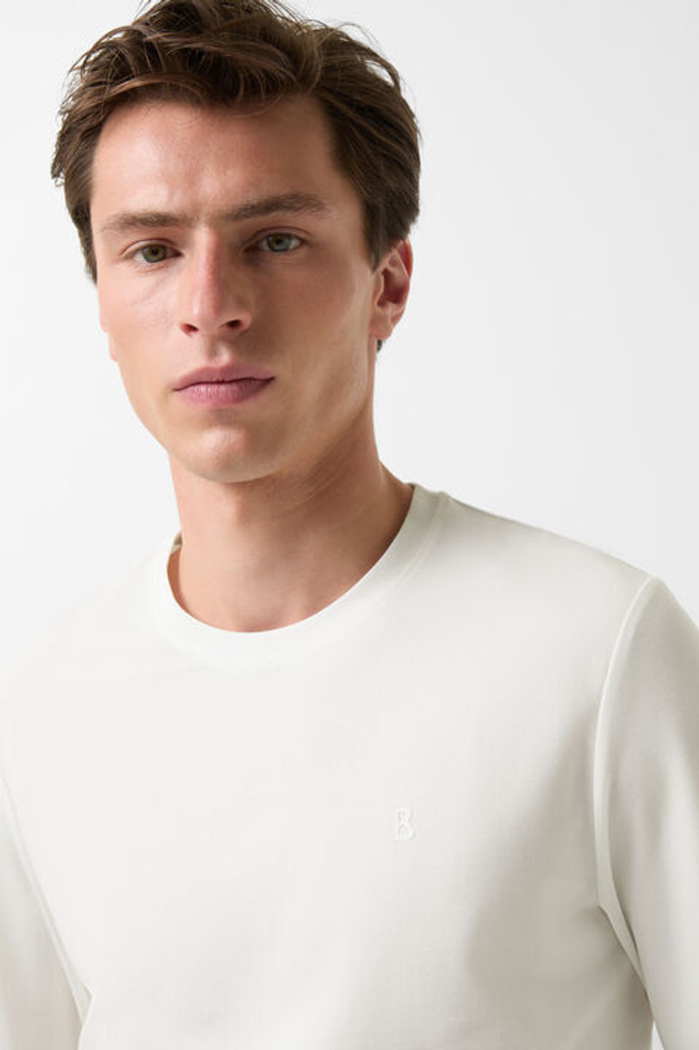 Джемпер мужской BOGNER ARVID-1 в белом цвете