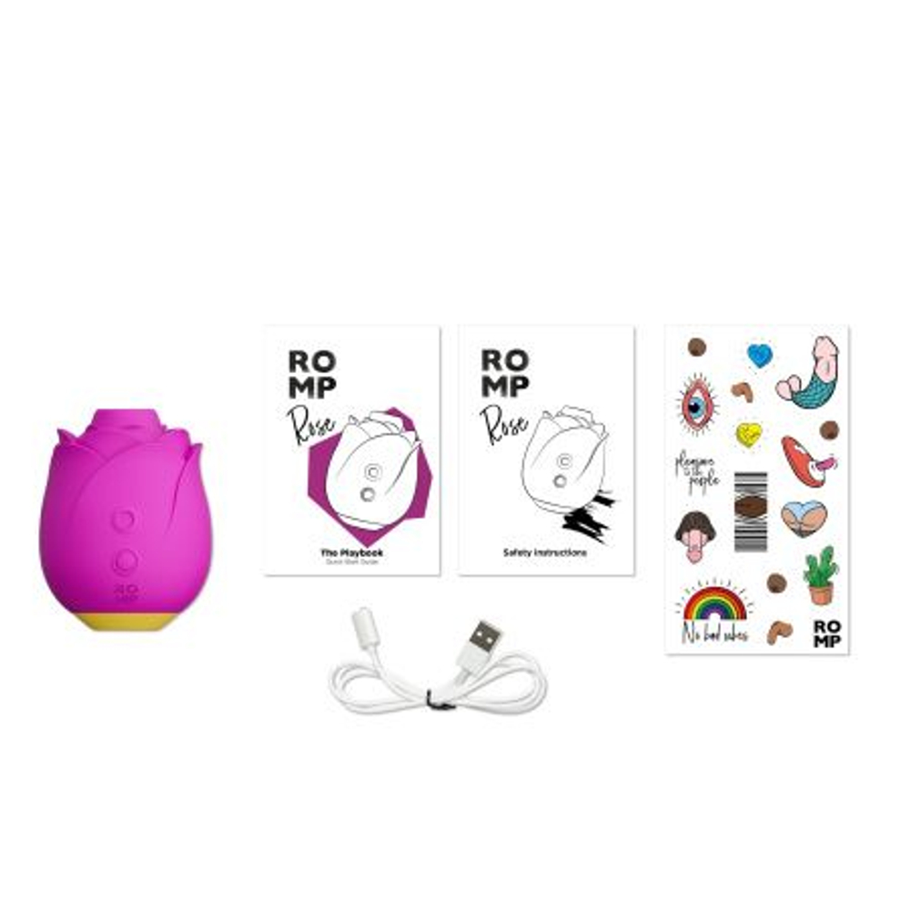 Вакуумный клиторальный стимулятор ROMP Suction Rose