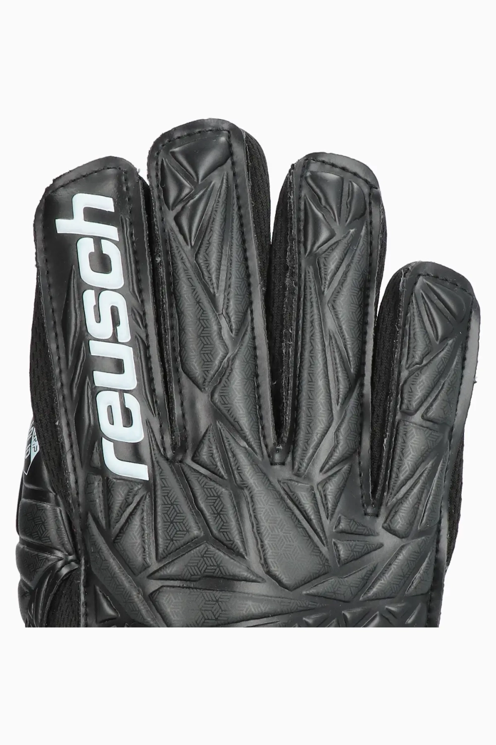 Вратарские перчатки Reusch Attrakt Starter Solid Finger Support Junior - черный