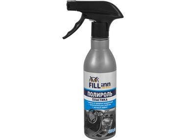 FL077 Полироль пластика, 400 мл (спрей)