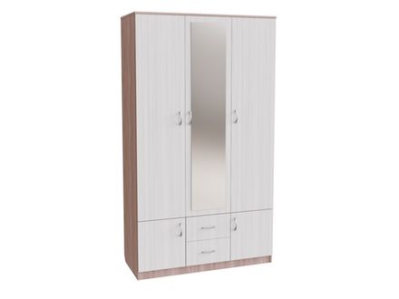 Шкаф распашной для одежды с зеркалом Рондо