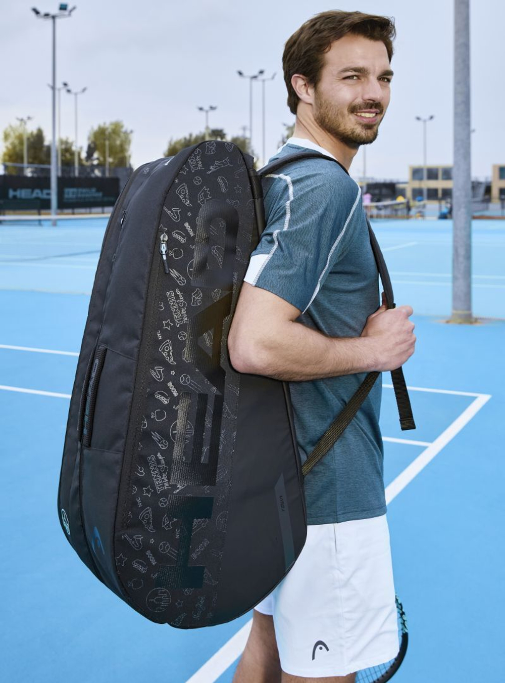 Сумка теннисная Head Tour Racquet Сумка L - neon/black