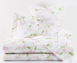 Постельное белье 2 спальное Mirabello Campanule розовое