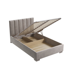 Кровать двуспальная, 120х200 Беатрис светло-бежевый