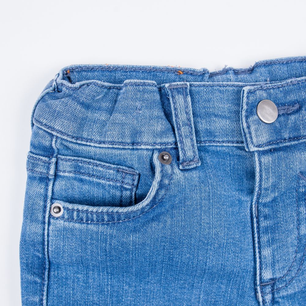 Джинсы зауженные "Синие" 7+