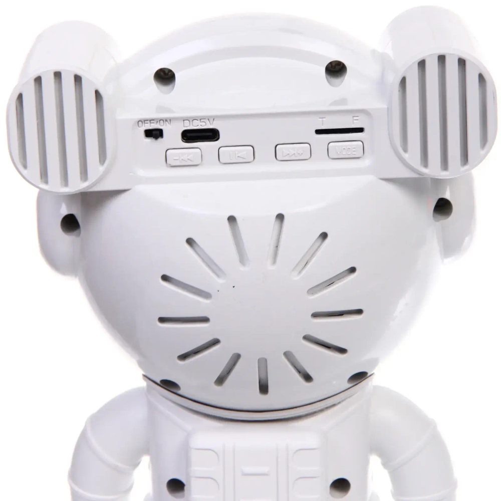 Световой прибор Лазер «Космонавтика» 20*11,5*10 см, Bluetooth, TF Card, пульт д/у, питание от USB (Type-C)