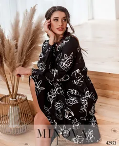 Платье 2117-черный Minova