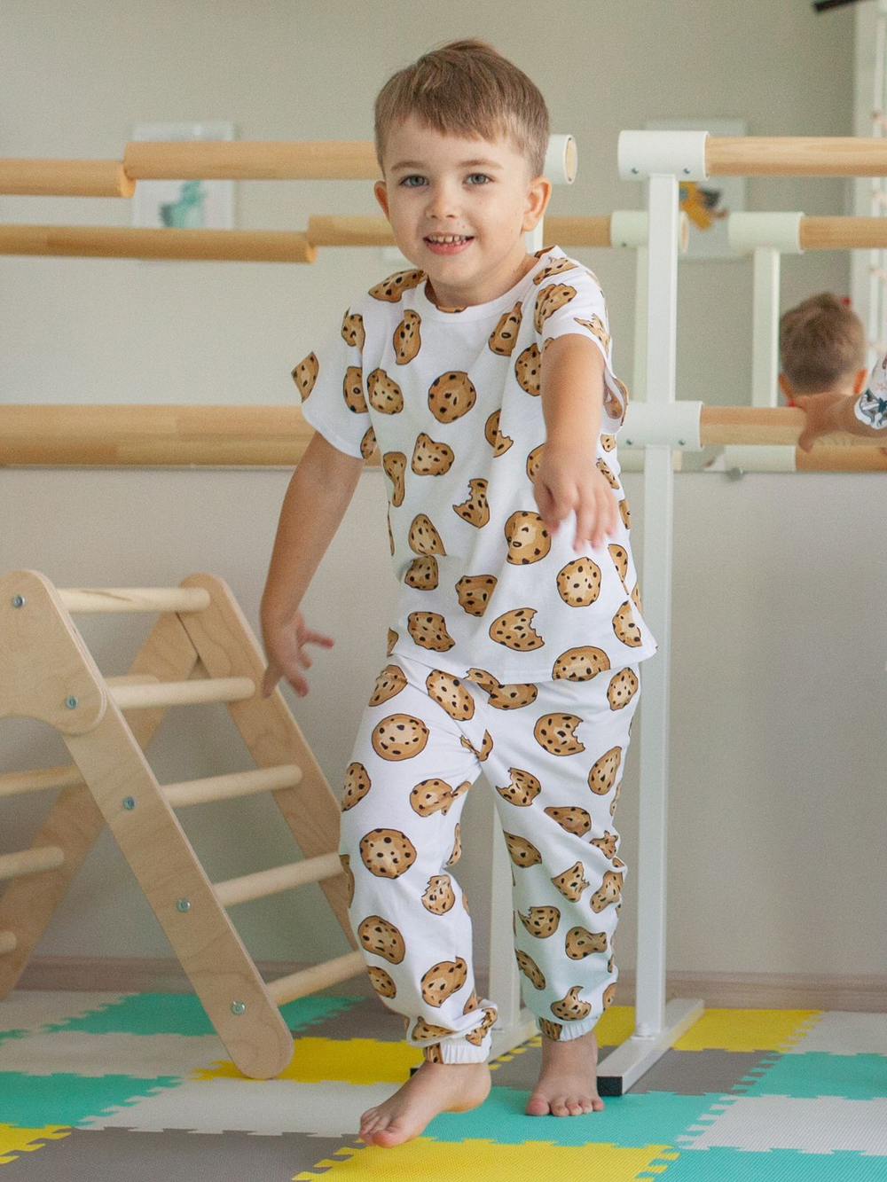 Брюки на резинке Mjölk Печенье