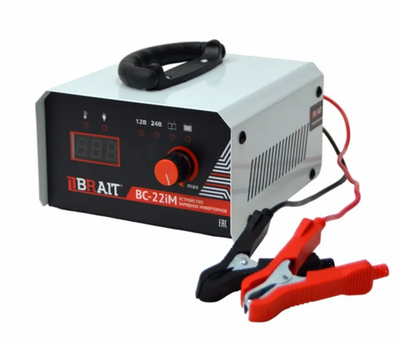 Устройство зарядное BC-22iM ( инверторное 12/24В, емкость 10-400А/ч) Brait