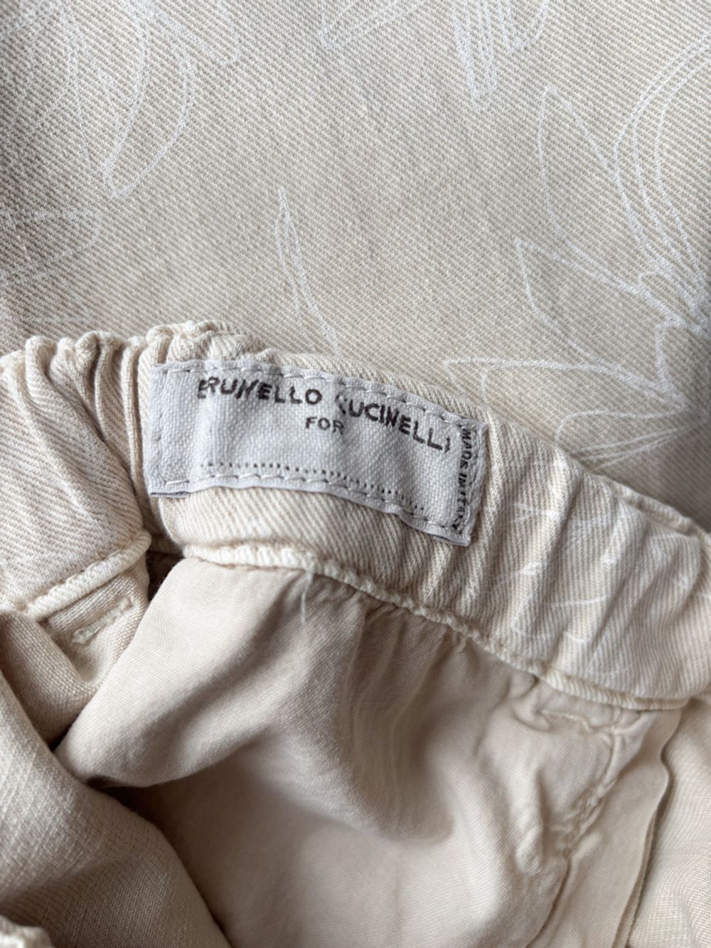 Хлопковые брюки Brunello Cucinelli, 152